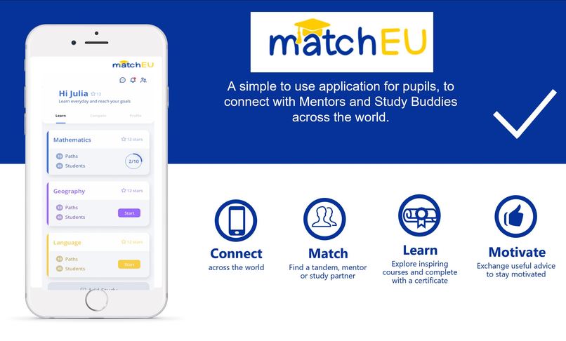 matchEU is a 2020 EUvsVirus Hackathon project – screenshot 3