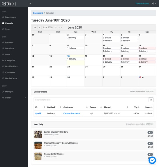 Pretamenu – screenshot 2