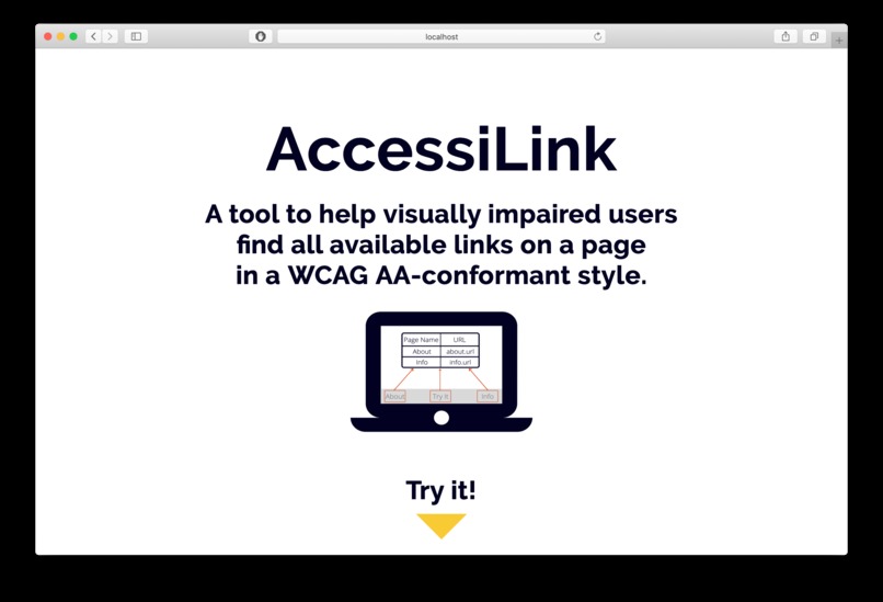 accessilink – screenshot 1