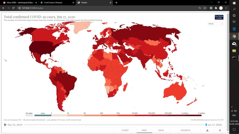 Covid Assist – screenshot 2
