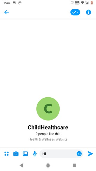 Child immunization and nutrition awareness Bot – screenshot 1