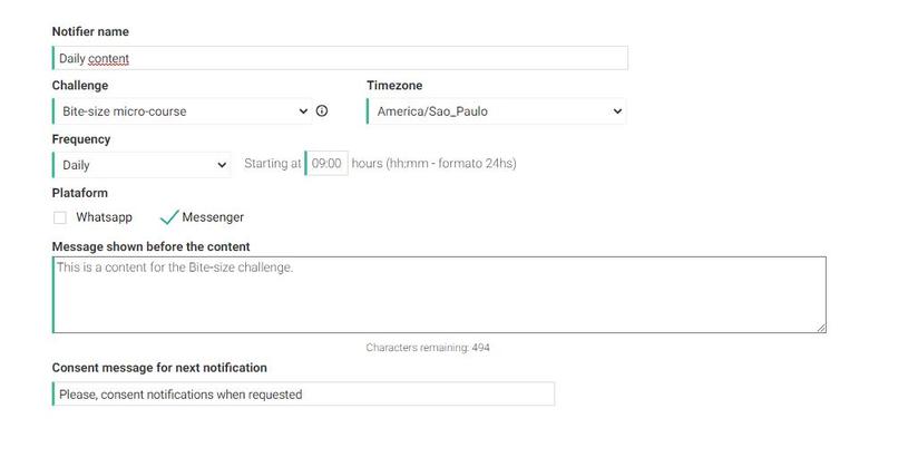 Bite-size contents for Messenger and Whatsapp – screenshot 6