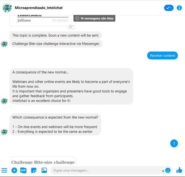 Bite-size contents for Messenger and Whatsapp – screenshot 7