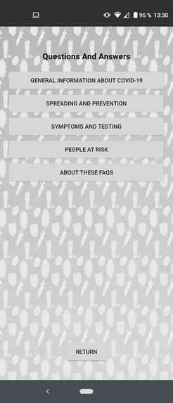 My Covid-19 assistant – screenshot 9