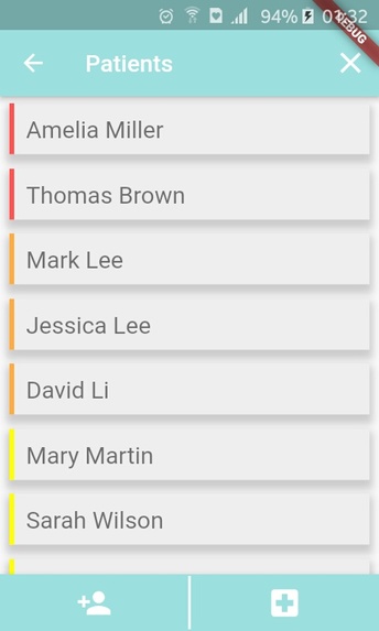 Covid-Test – screenshot 3