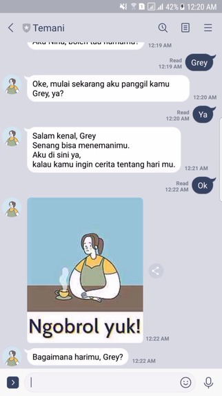 TEMANI self quarantine buddy – screenshot 3