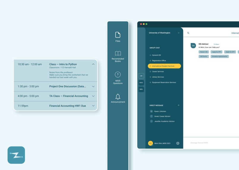 Zigzag, Communication Tool for Remote Learning – screenshot 2