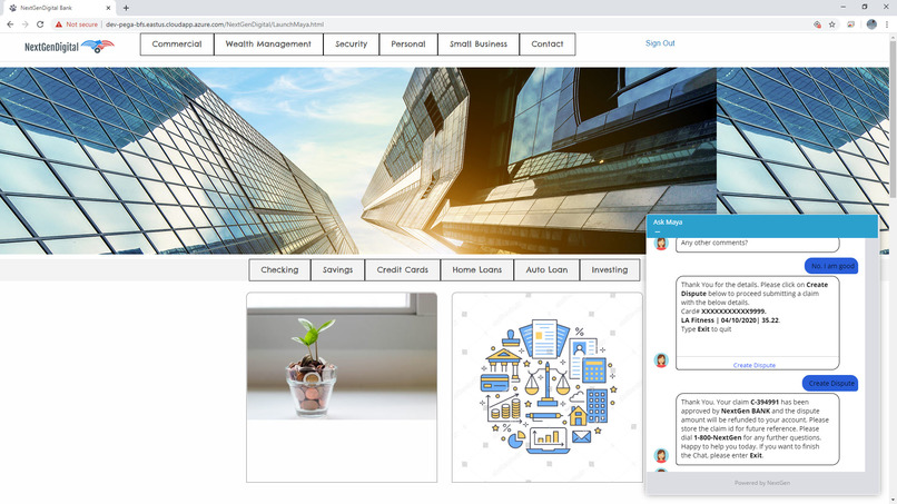 AskMAYA the Virtual Financial Advisor – screenshot 3