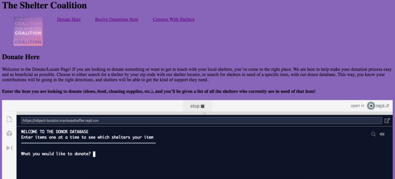 The Shelter Coalition – screenshot 4