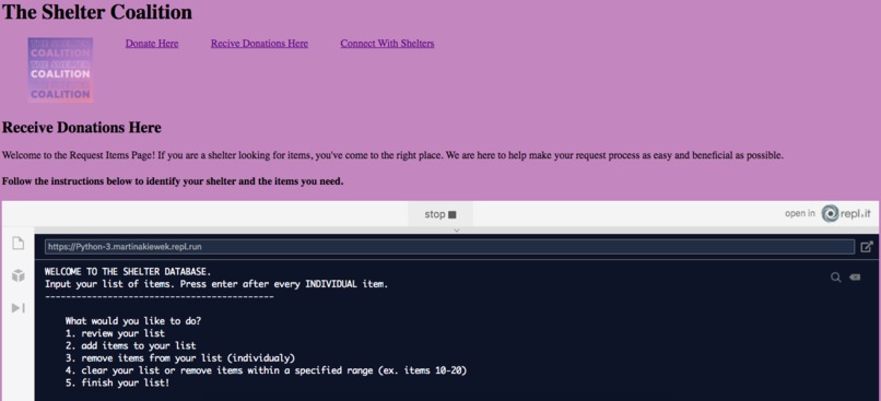 The Shelter Coalition – screenshot 5