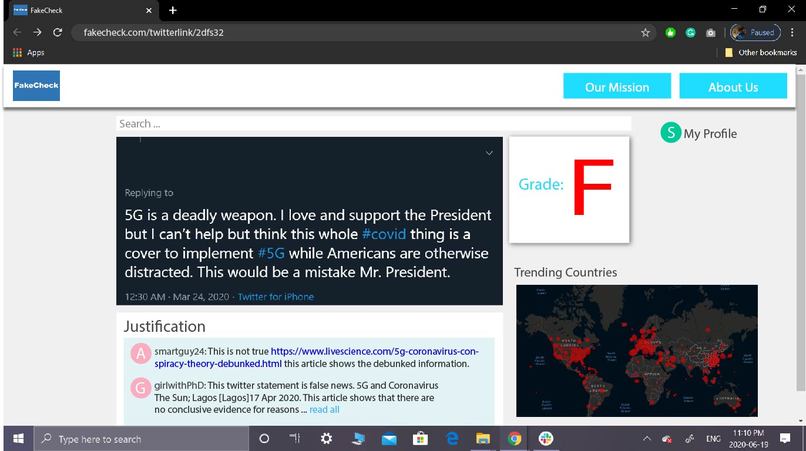 FakeCheck – screenshot 5