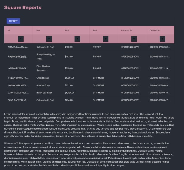 Square Export – screenshot 1