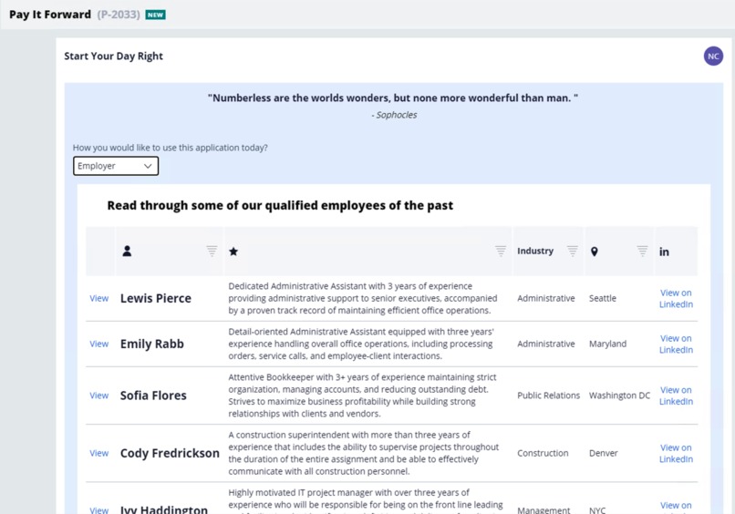 Pay It Forward – screenshot 1