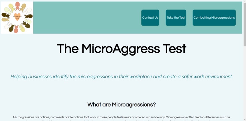 The MicroAgress Test – screenshot 1