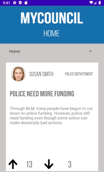 MyCouncil – screenshot 4