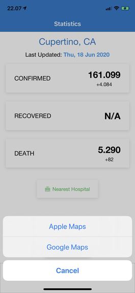 COVID-19 US – screenshot 4