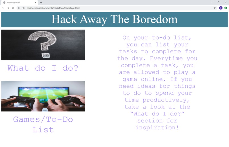 Hack Away The Boredom – screenshot 1