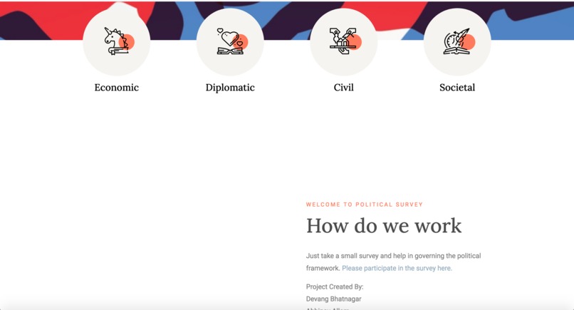 Political Survey – screenshot 2
