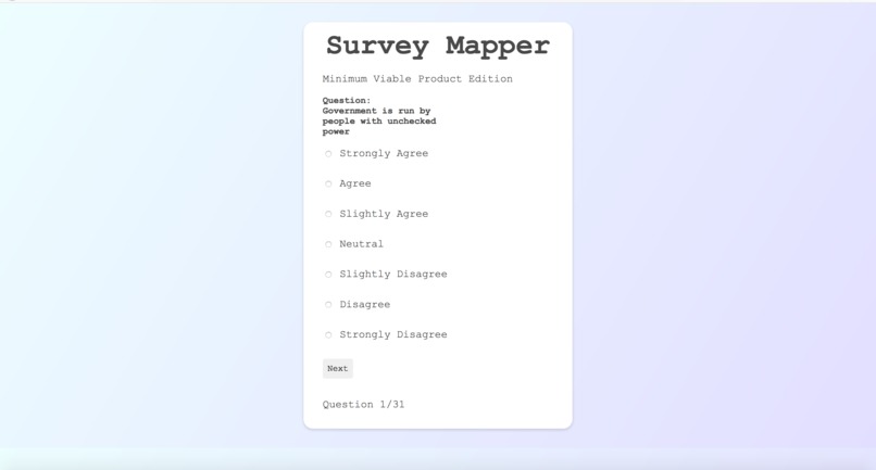 Political Survey – screenshot 5