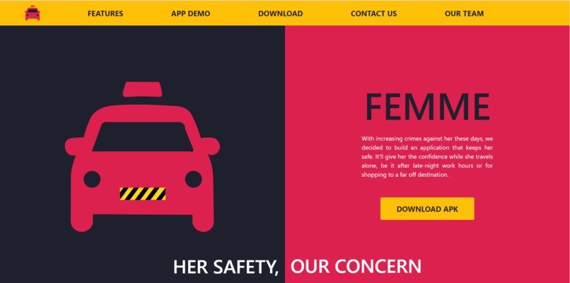 FEMME - HER SAFETY, OUR CONCERN – screenshot 1