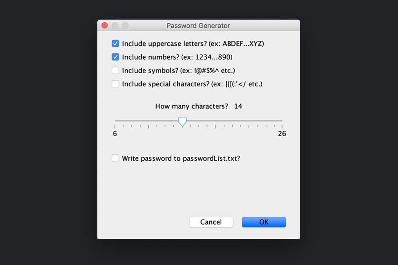 Password Generator – screenshot 3