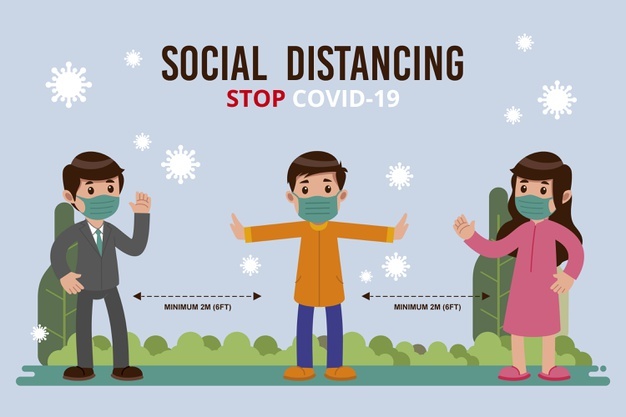 AR Social Distancing – screenshot 1