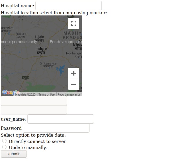 Bed tracker – screenshot 1