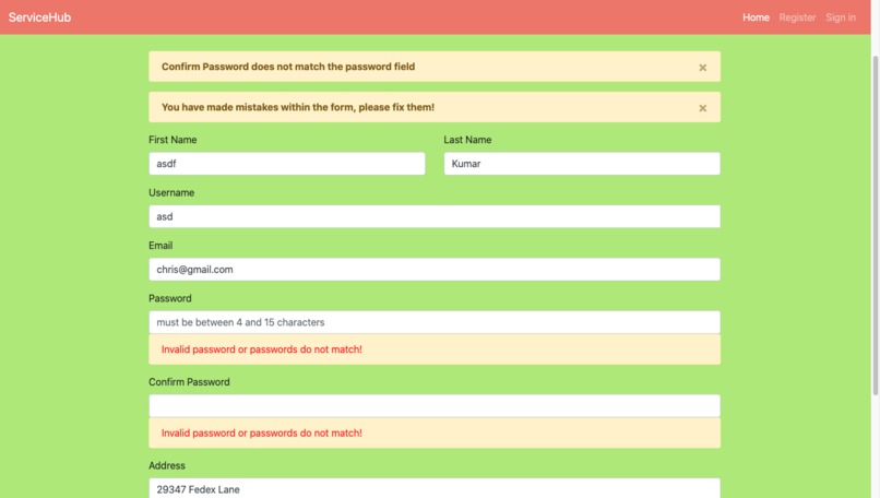 ServiceHub – screenshot 4