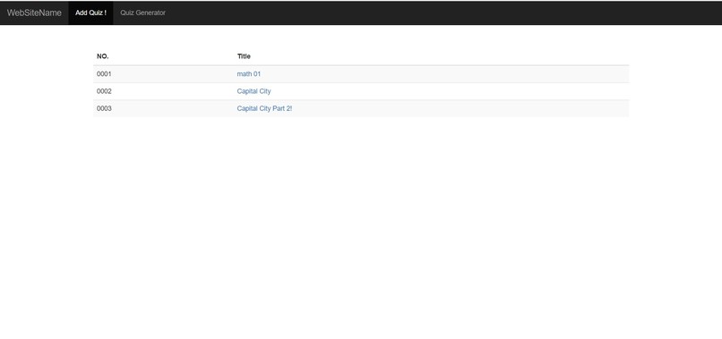 Auto Generate Quizes – screenshot 1