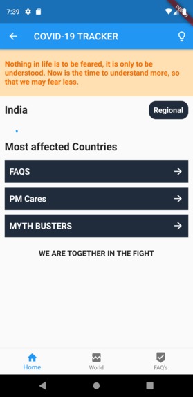 defHacks - COVID tracker – screenshot 6