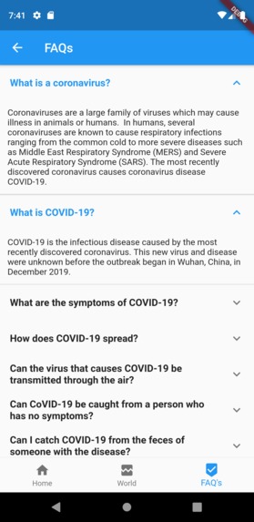 defHacks - COVID tracker – screenshot 8