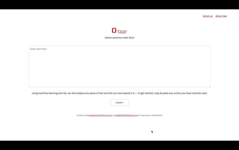 taar – screenshot 2