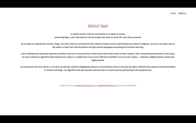 taar – screenshot 3