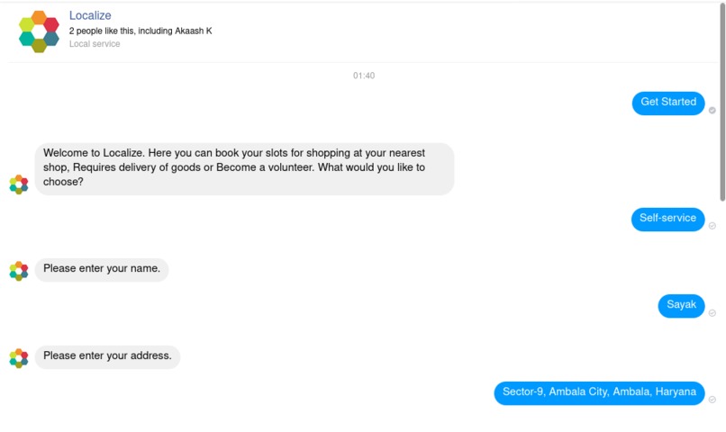 Localize – screenshot 1