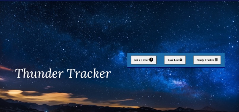 Thunder Tracker – screenshot 1