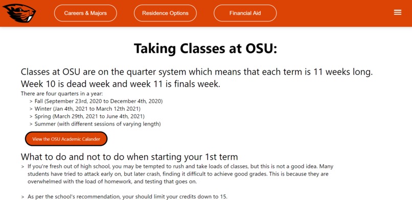 Welcome to OSU – screenshot 5