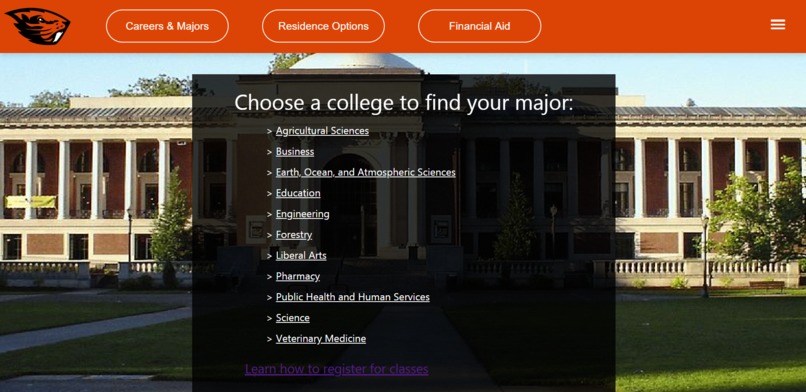 Welcome to OSU – screenshot 2