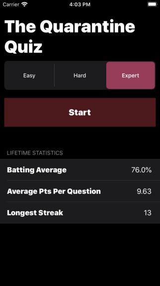 The Quarantine Quiz – screenshot 2