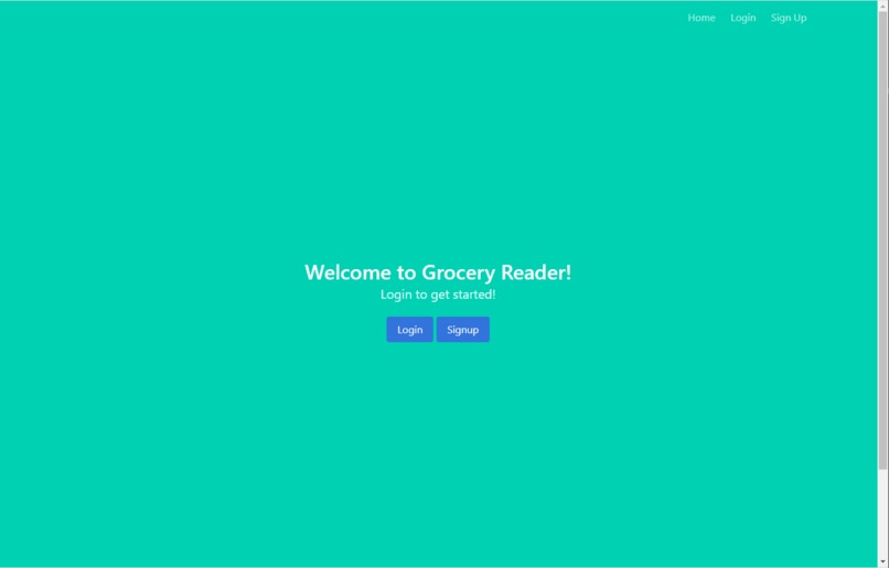 GroceryReader – screenshot 1