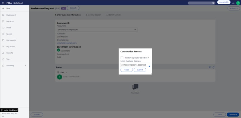 Pega Real-time Consultation and Transfer – screenshot 1