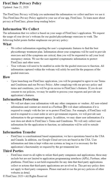 FlexClinic – screenshot 2
