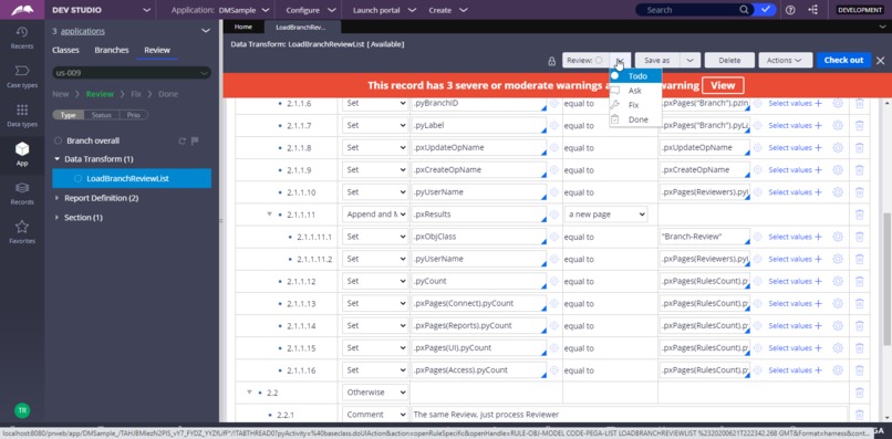 Pega Peer Review Component – screenshot 4