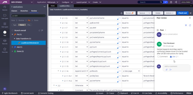 Pega Peer Review Component – screenshot 6