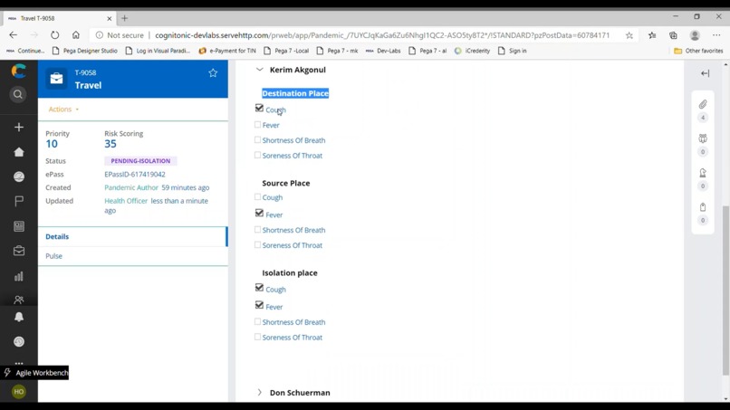 Cognitonic Travel Bubble Management System – screenshot 7