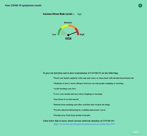 COVID-19 Self Checker – screenshot 7