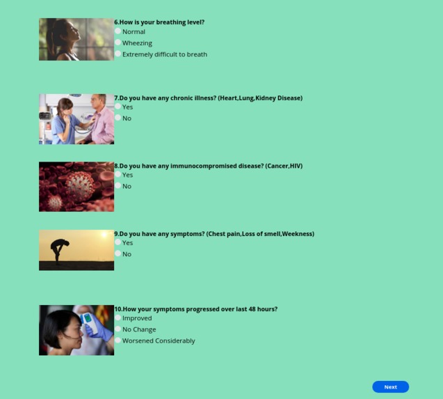 COVID-19 Self Checker – screenshot 4