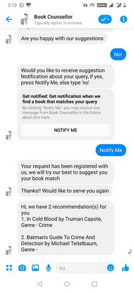 Book Counsellor – screenshot 2