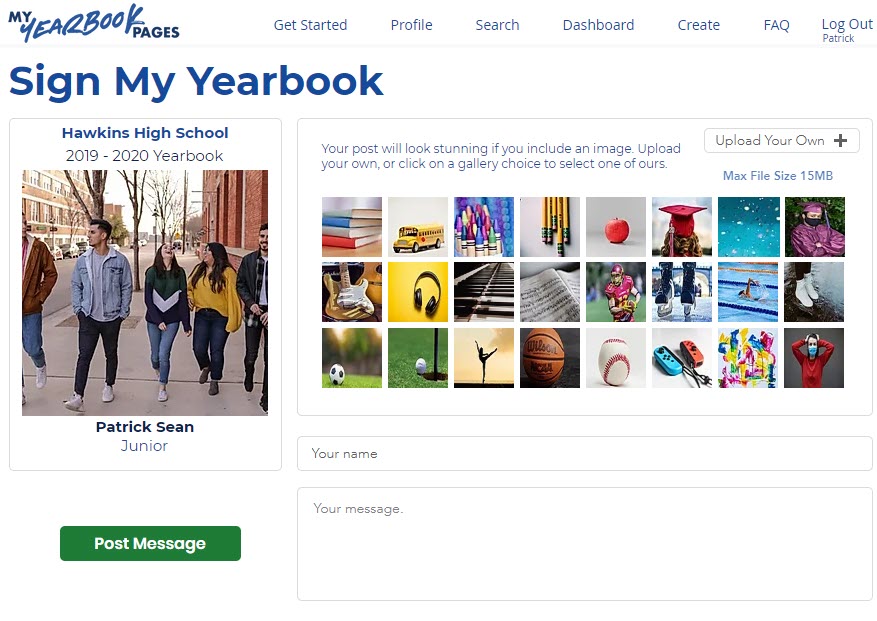 My Yearbook Pages Devpost My Yearbook Pages Devpost