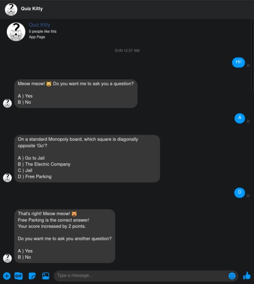 QuizKitty – screenshot 1