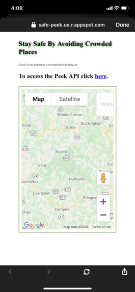 Peek Chatbot – screenshot 4